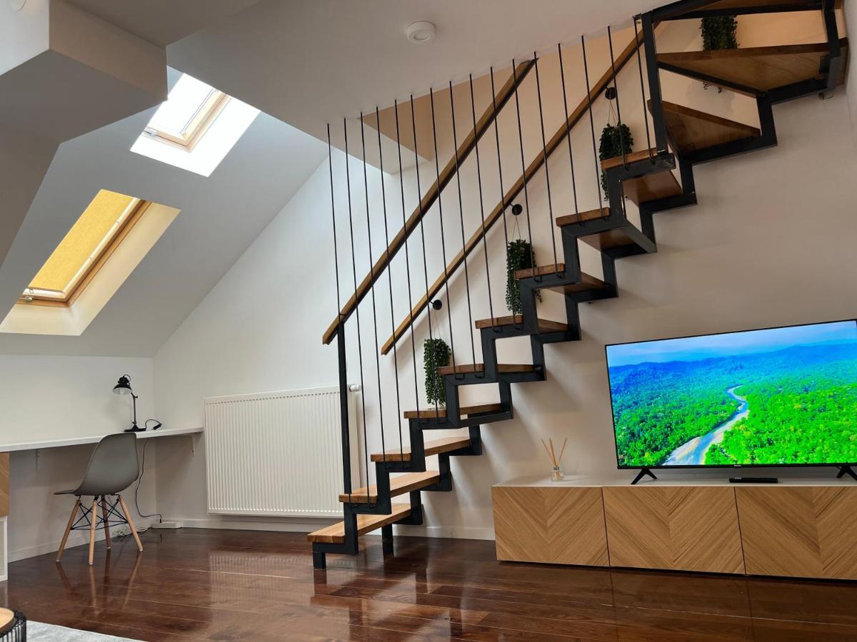 Cozy Loft Apartment In Zagreb Center Eksteriør billede