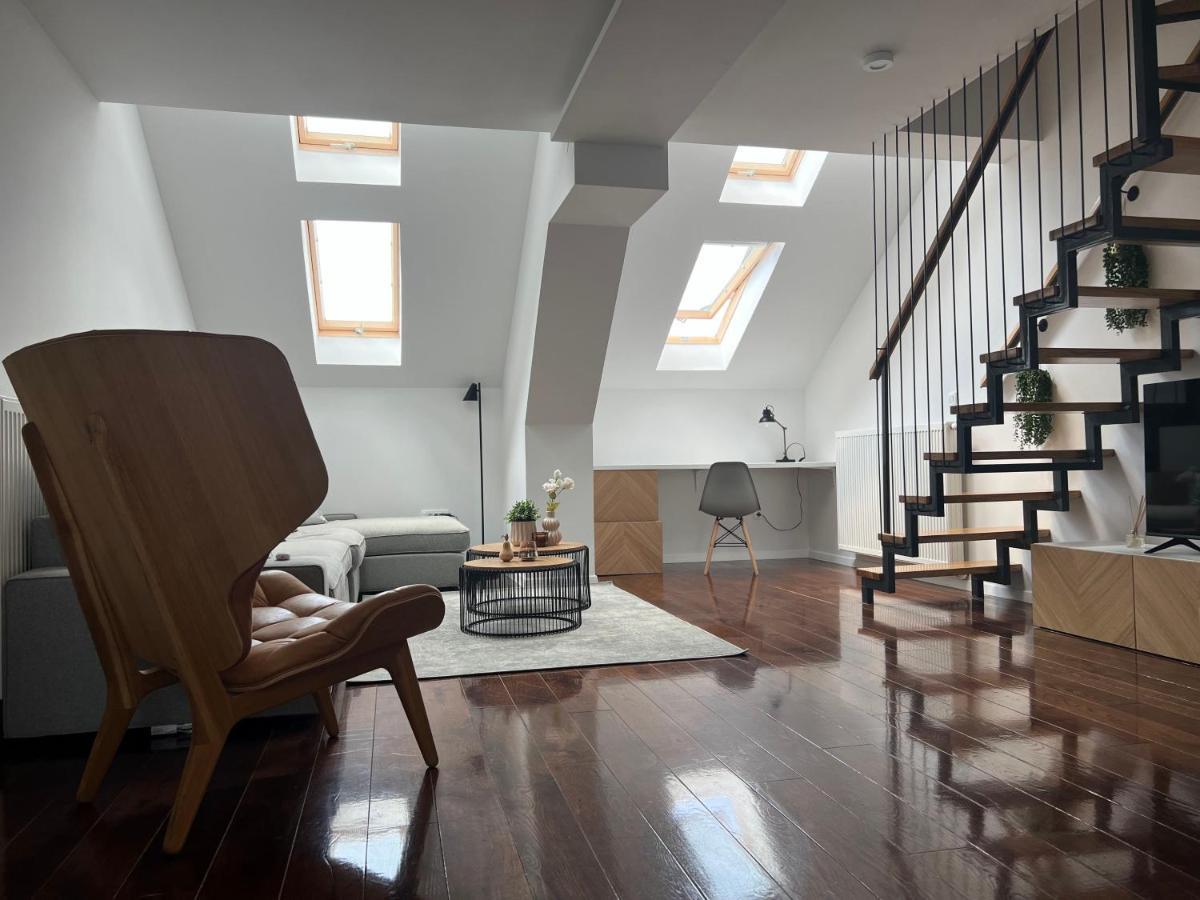 Cozy Loft Apartment In Zagreb Center Eksteriør billede